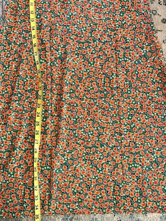 NWT Modcloth Molly Bracken Poised For Poppies Floral Ruffle Short Sleeve Dress - Picture 12 of 16